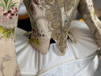 Rare Rococo Bodice, ca. 1765 – Hand‑Stitched French 18th‑Century Garment