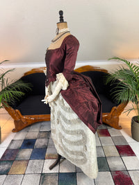 Rococo Robe à la Polonaise and Petticoat, ca. 1775