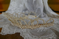 Couronne de cire ancienne, Mode de Paris, années 1920