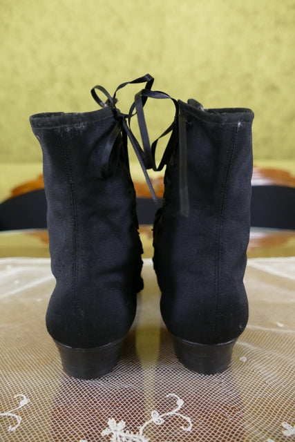 Black Side Lacing Boots, Civil War Era, ca. 1860-1865