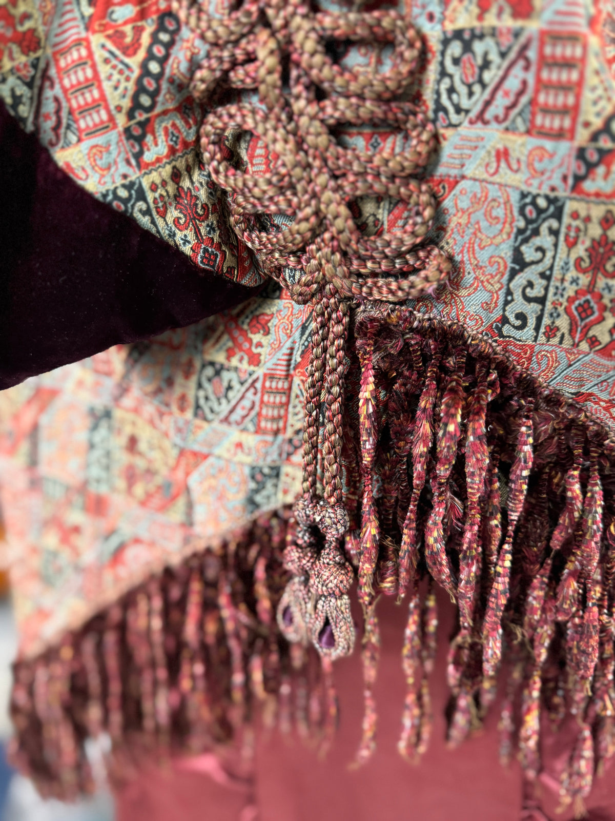 Antique Victorian Paisley Dolman, ca. 1880