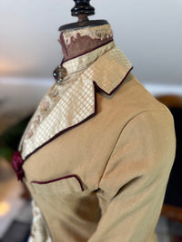 Robe de visite antique de style princesse, vers 1878