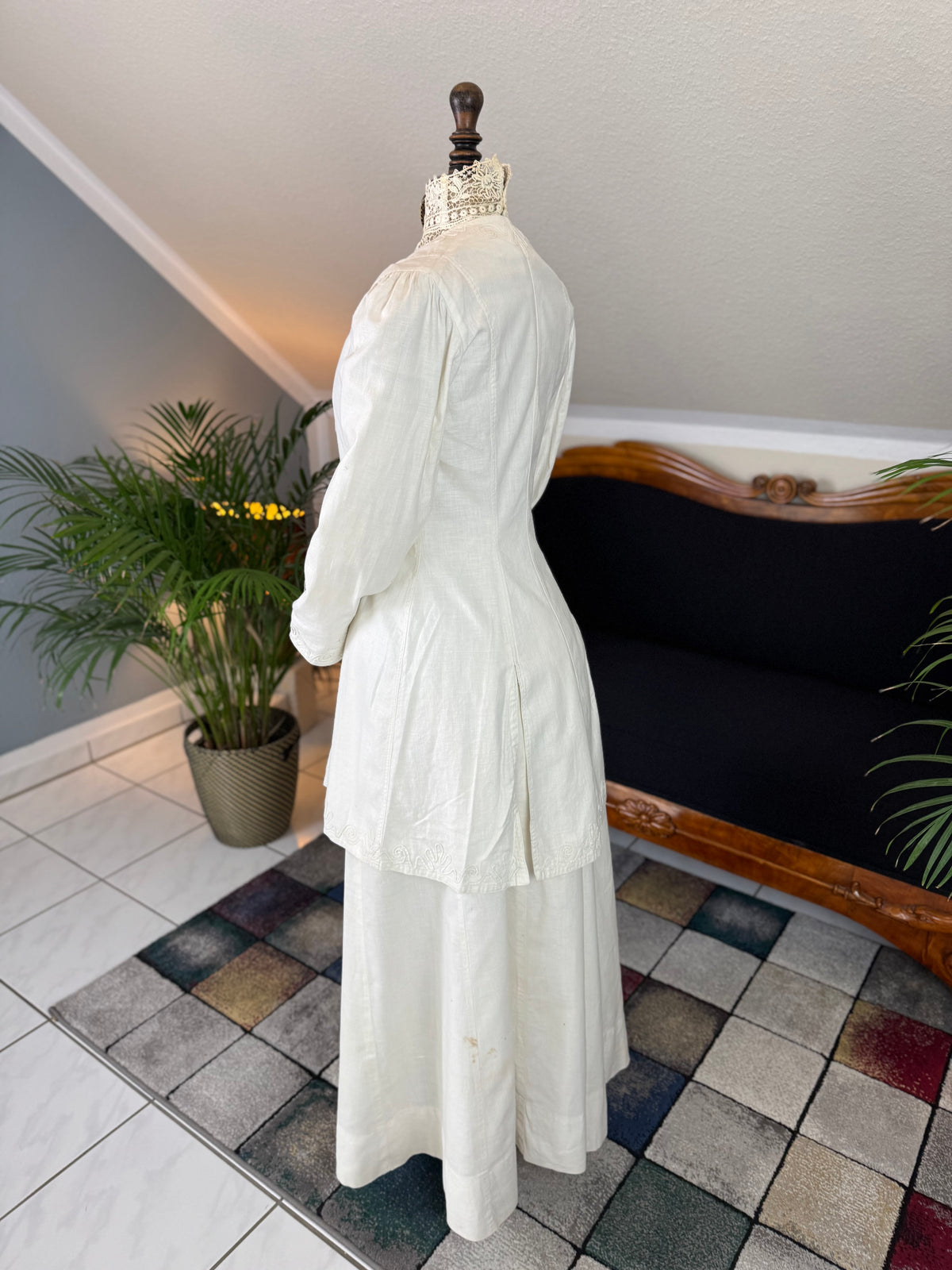 Antique Edwardian Walking Dress, America, ca. 1906