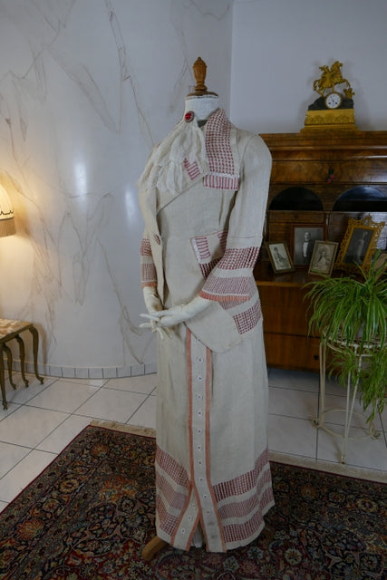 PLUYM Titanic Era Walking Dress, dated 1912