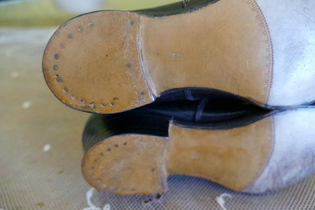 Pattern Shoes, England, 1870s