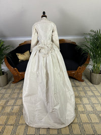 Wedding Dress, ca. 1867