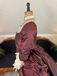Rococo Robe à la Polonaise and Petticoat, ca. 1775