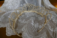 Couronne de cire ancienne, Mode de Paris, années 1920