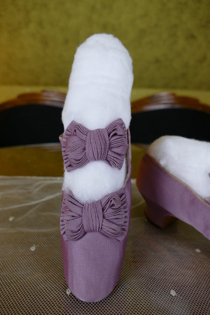 OPPERMANN & Co. Evening Shoes, Princely House of Wied, Berlin, ca. 1867-1870