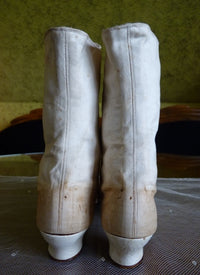 Sport Cotton Sateen Lace Boots, ca. 1875