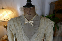 HUGHES & STARNES Wedding Dress, ca. 1915