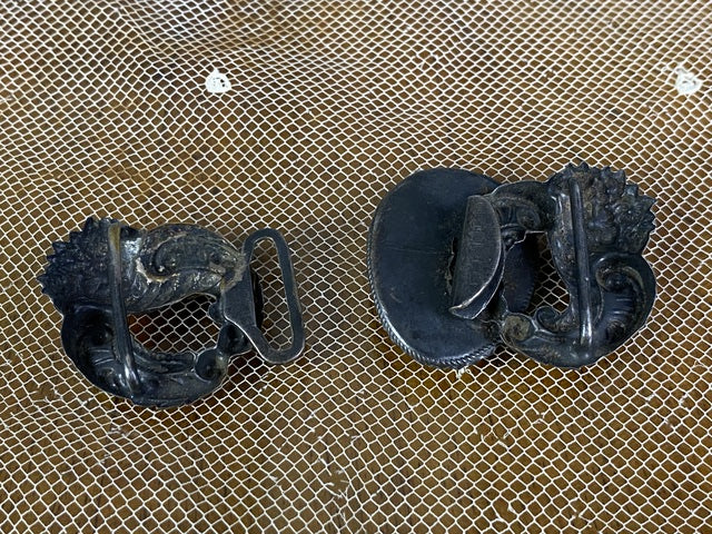 Belt Buckle Art Nouveau Motif, ca. 1908