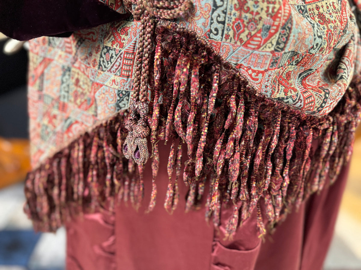 Antique Victorian Paisley Dolman, ca. 1880