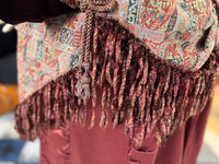 Antique Victorian Paisley Dolman, ca. 1880