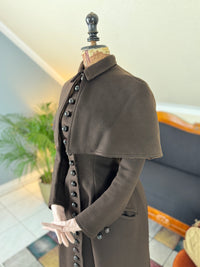 Ensemble de voyage victorien en laine avec sac assorti, Allemagne, vers 1898
