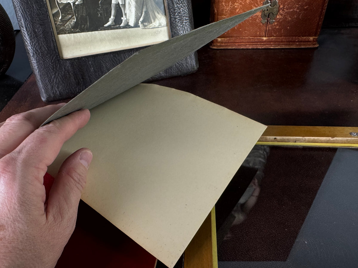 Silver Presentation Frame of Emperor Wilhelm II – Photograph with Original 1931 Signature