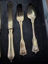 Gilded Silver Cutlery, Rococo Service, Emperor Wilhelm II