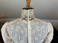 Irish Lace and Whitework Blouse, ca. 1908
