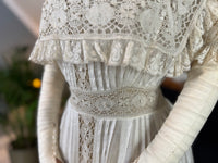 Antique Edwardian Tea Dress, America, ca. 1906