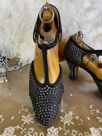 C.H. WOLFELT Co. Dazzling Rhinestone Dance Shoes, Los Angeles, ca, 1929