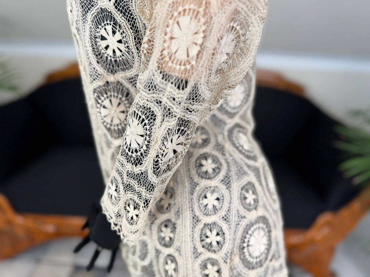 Tenerife Lace Jacket, ca. 1911