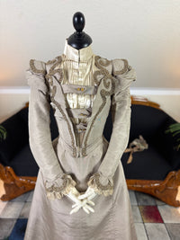 Antique Victorian Walking Dress, ca. 1897 - Three-Piece English Ensemble