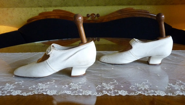 Wedding Shoes, ca. 1910