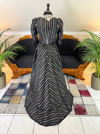 Antique Victorian Afternoon Dress for an Elderly Lady, ca. 1898
