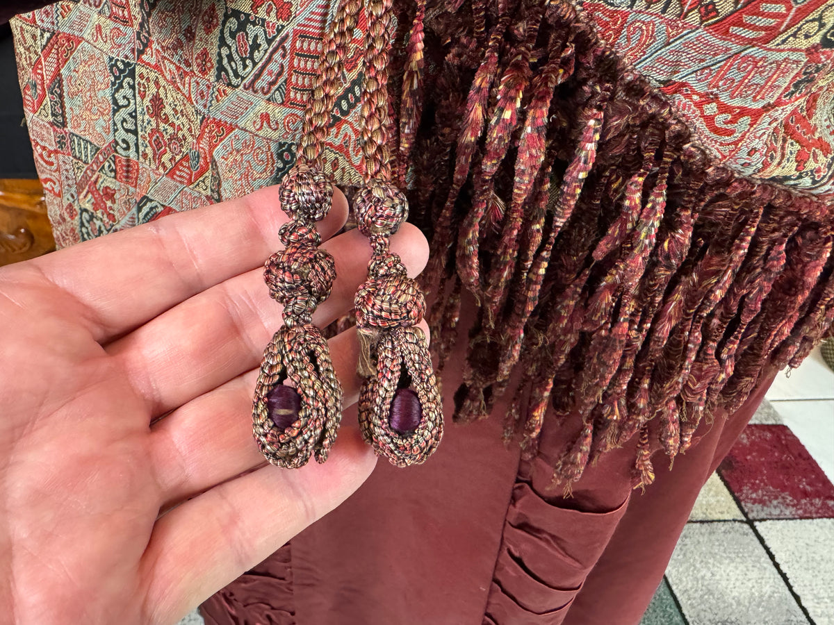Antique Victorian Paisley Dolman, ca. 1880