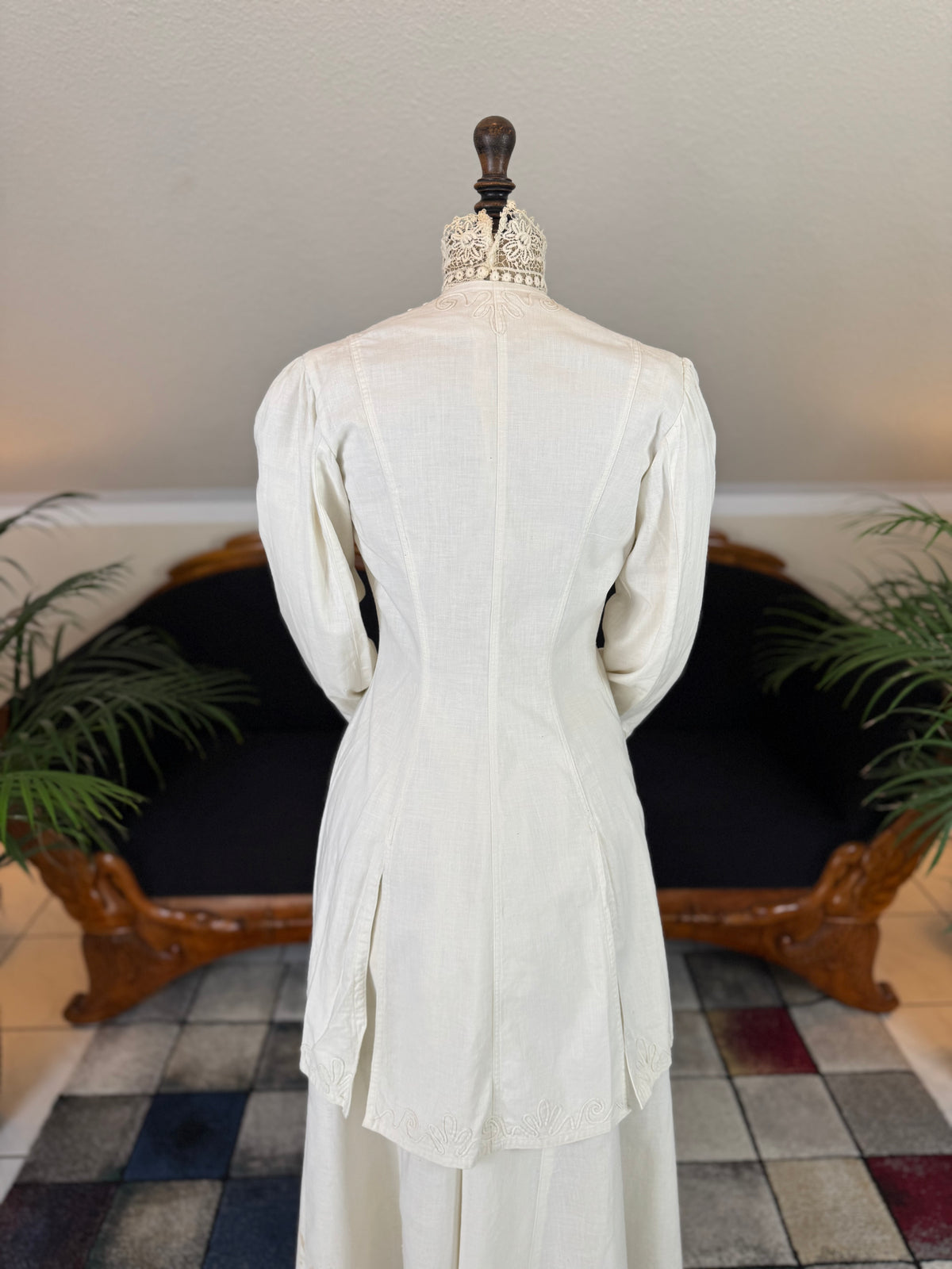 Antique Edwardian Walking Dress, America, ca. 1906