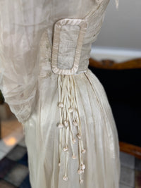 Antique Edwardian Festive Dress, ca. 1908