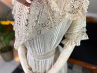 Antique Edwardian Tea Dress, America, ca. 1906