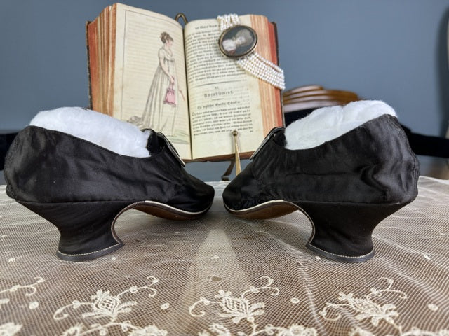 Late Baroque Women's Shoes, 1730s-1740s
