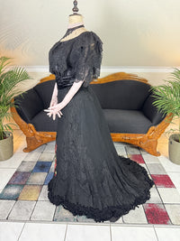 R.A. HIGGINS "Poppy Flower Dress", Pittsburgh, ca. 1896