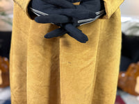 Antique Regency Gown in Gold Moiré Silk, ca. 1815-1820