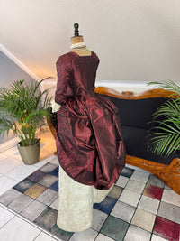 Rococo Robe à la Polonaise and Petticoat, ca. 1775