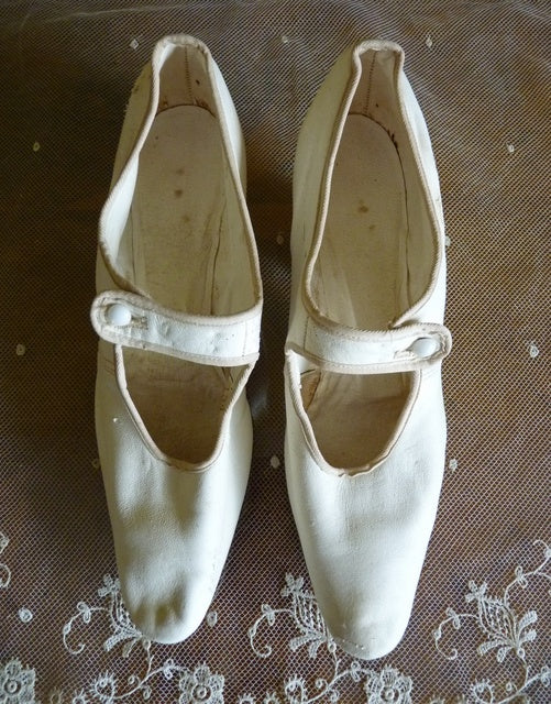 Wedding Shoes, ca. 1910