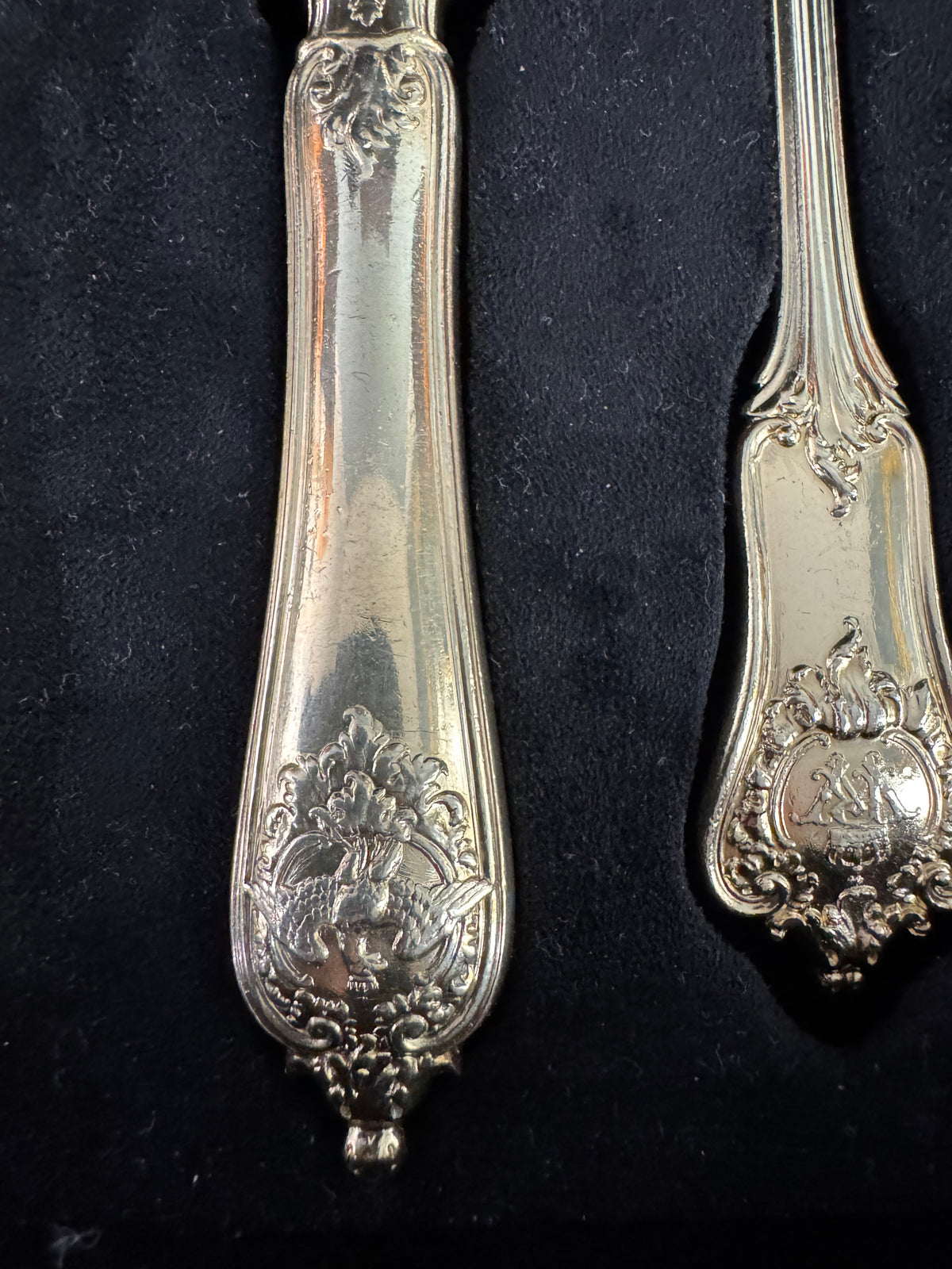 Gilded Silver Cutlery, Rococo Service, Emperor Wilhelm II