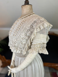 Antique Edwardian Tea Dress, America, ca. 1906