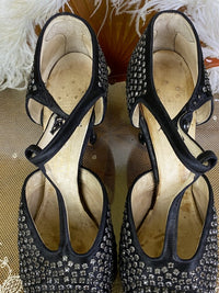 C.H. WOLFELT Co. Dazzling Rhinestone Dance Shoes, Los Angeles, ca, 1929