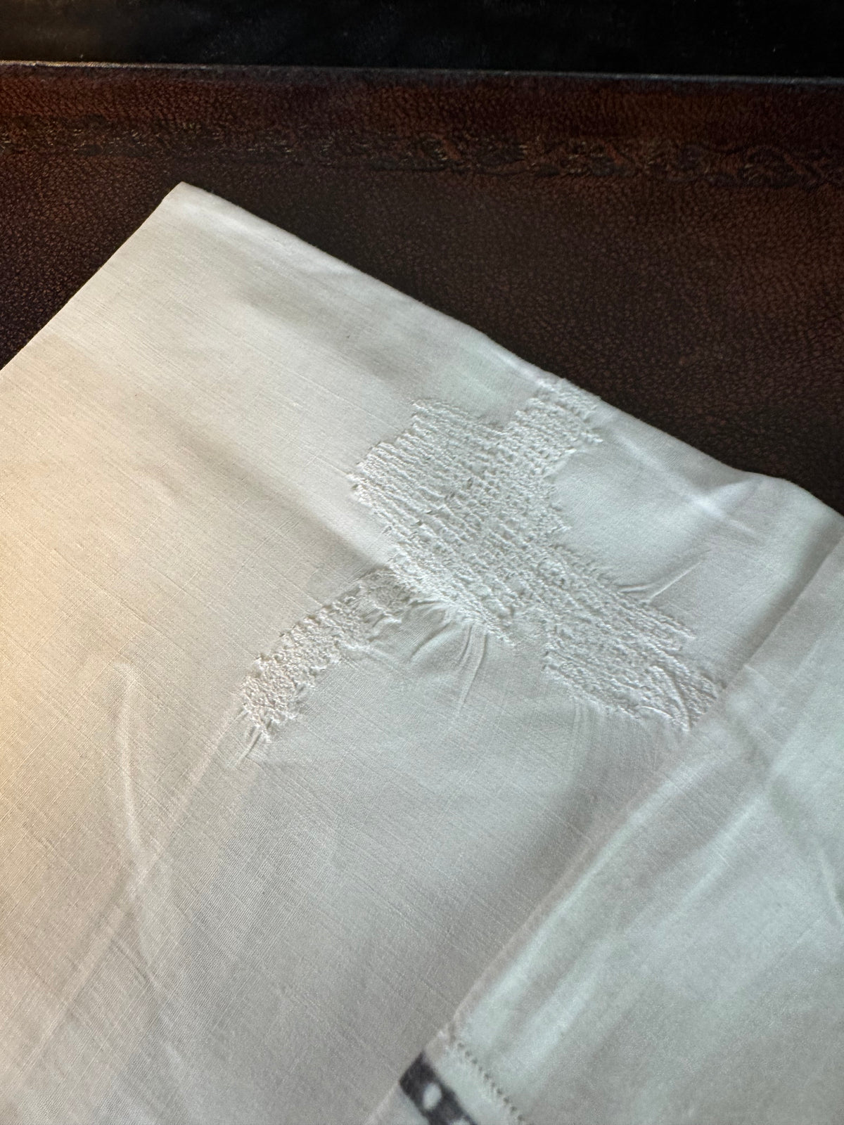 ROYAL Antique Mourning Handkerchief Collection, 19 Pieces with Württemberg Monograms, c. 1900