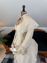 Antique Victorian Travel Dress, ca. 1883