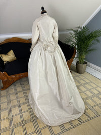 Wedding Dress, ca. 1867