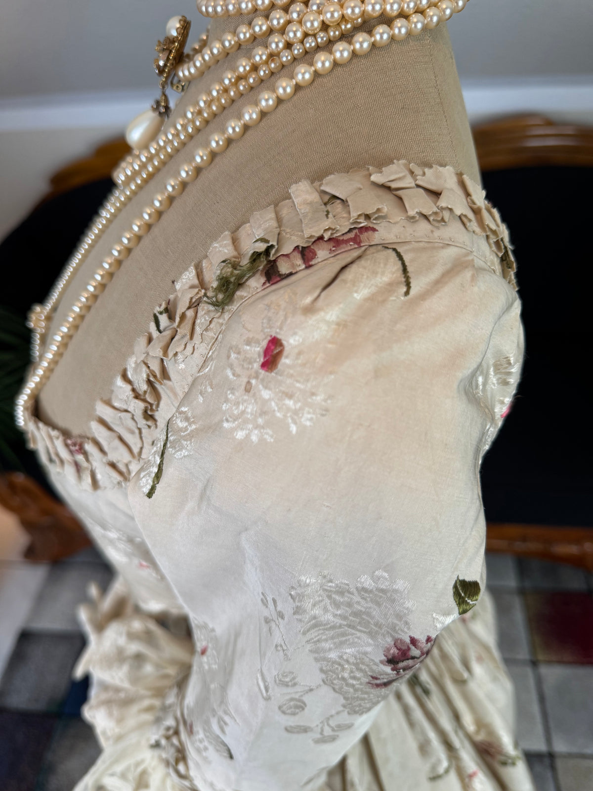 Rococo Robe á L'Anglaise and Petticoat, England, ca. 1770