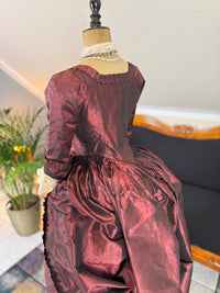 Rococo Robe à la Polonaise and Petticoat, ca. 1775