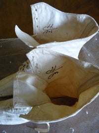 Sport Cotton Sateen Lace Boots, ca. 1875