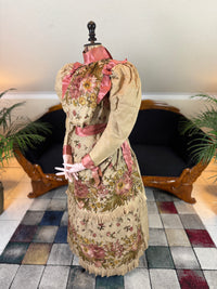 Antique Magnificent Reception Dress, ca. 1895