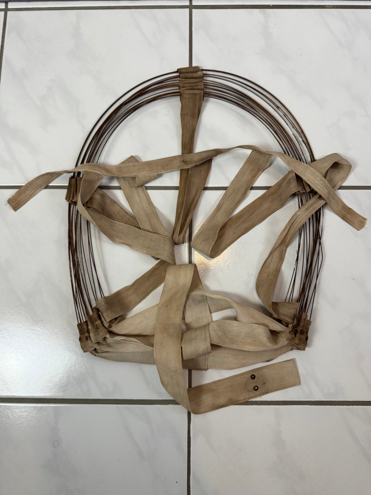 Wire Hoop Skirt, 1870s