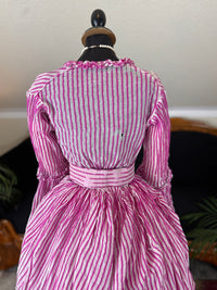 A Young Lady’s Summer Elegance – Antique Dress, ca. 1858