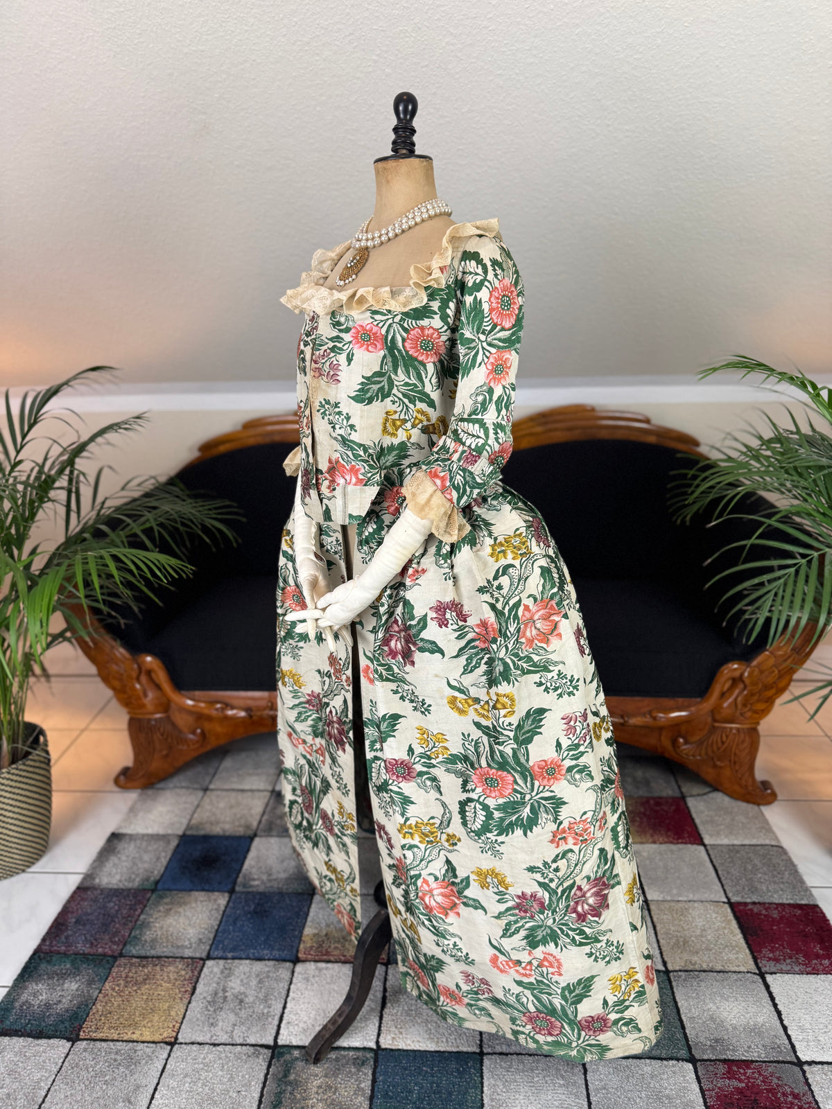 Rococo Robe á L’Anglaise, England, ca. 1730